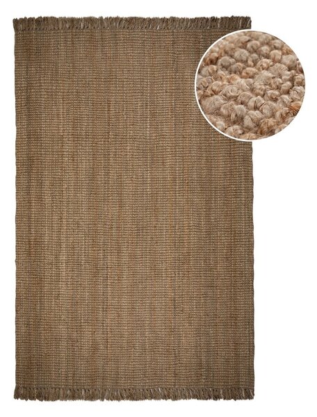 Rjava preproga iz jute Flair Rugs Jute, 120 x 170 cm