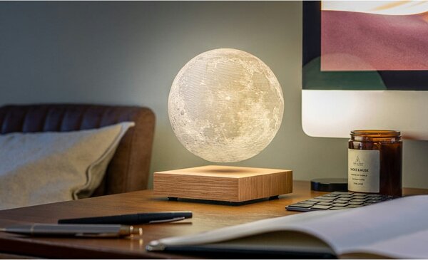 LED namizna svetilka v naravni barvi (višina 14 cm) Moon – Gingko