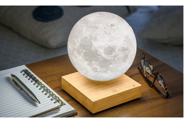 LED namizna svetilka v naravni barvi (višina 14 cm) Moon – Gingko