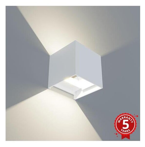 APLED - LED Zunanja stenska svetilka CUBE 2xLED/3W/230V IP65