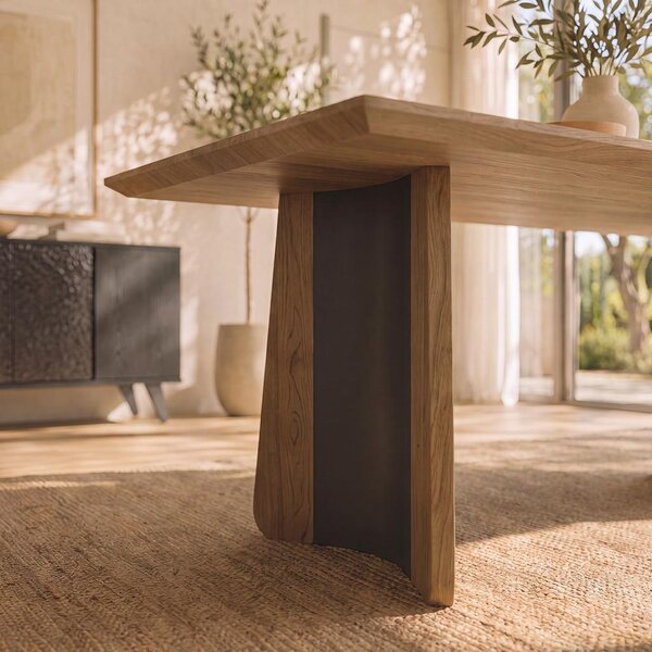 Bessagi Home Jedilna Miza Liva, Barve Jesena, 180x90