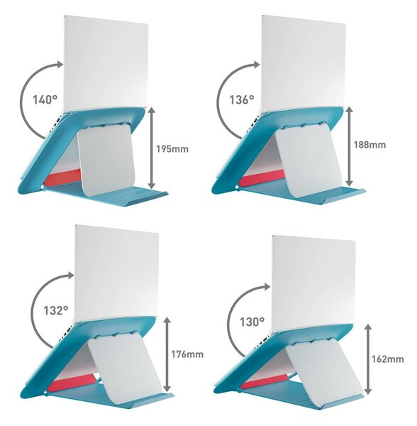 Nastavljivo stojalo za prenosni računalnik ERGO Cosy – Leitz