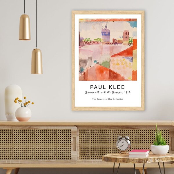 Plakat z okvirjem 35x45 cm Paul Klee – Wallity