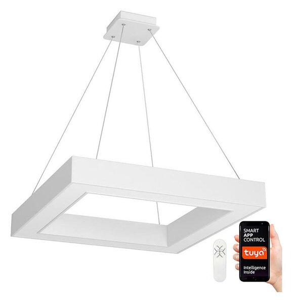 Immax NEO 07071L - LED Zatemnitveni lestenec na vrvici CANTO LED/60W/230V 80x80 cm + Daljinski upravljalnik