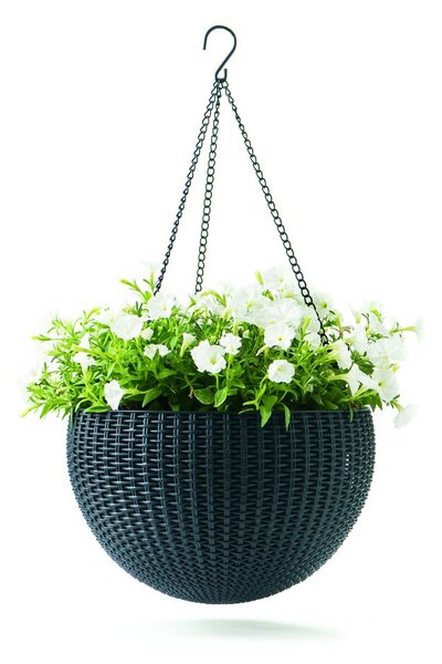 Plastičen viseči cvetlični lonec ø 35 cm Hangingsphere – Keter
