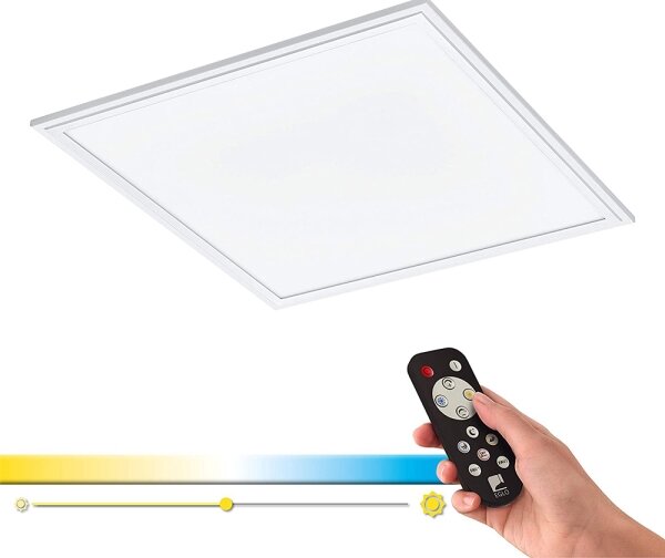 Eglo 98297 - LED Zatemnitveni panel SALOBRENA-A LED/20W/230V + Daljinski upravljalnik