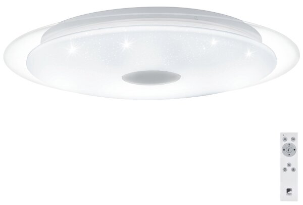 Eglo 98323 - LED Zatemnitvena stropna svetilka LANCIANO LED/24W/230V + Daljinski upravljalnik