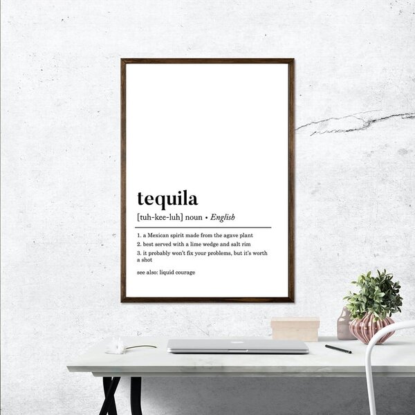 Plakat 50x70 cm Tequila – Wallity