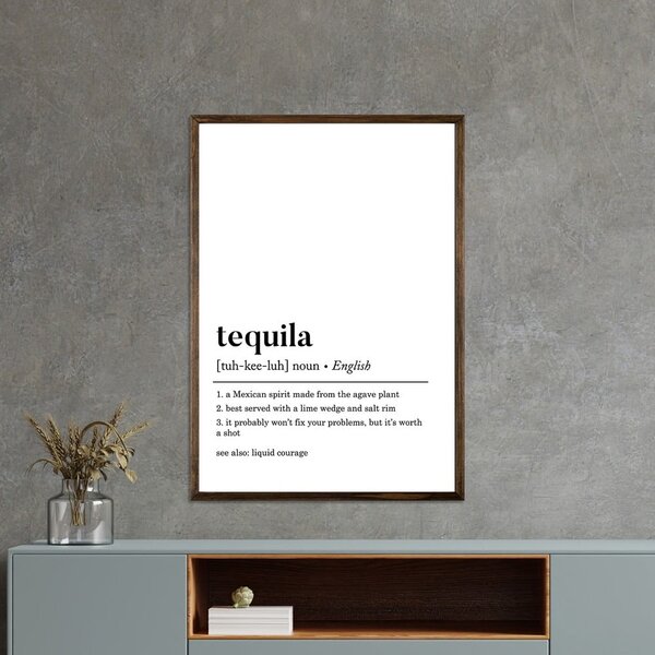 Plakat 50x70 cm Tequila – Wallity