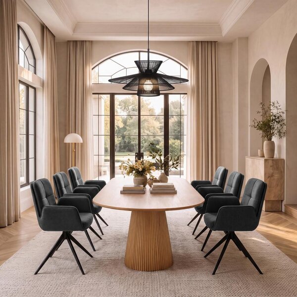 Bessagi Home Jedilna Miza Lenno, Barve Jesena, 200x100