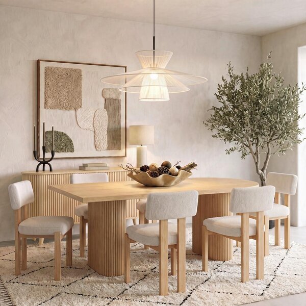 Bessagi Home Jedilna Miza Lian, Barve Jesena, 180x90