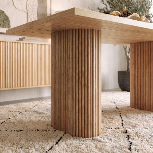 Bessagi Home Jedilna Miza Lian, Barve Jesena, 180x90