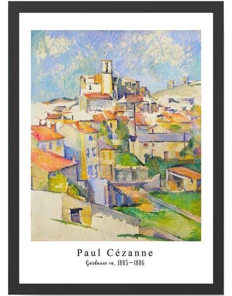 Plakat 35x45 cm Paul Cézanne – Wallity