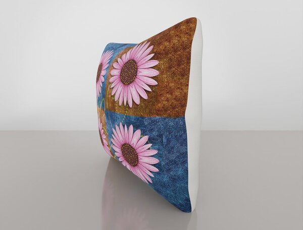 Prevleka za blazino Vitaus Flower Quatrio Hanna, 43 x 43 cm