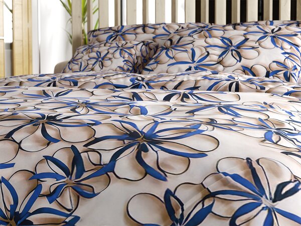 Posteljnina iz mikrovlaken FLORVINA bež Dimenzije posteljnine: 70 x 90 cm | 140 x 220 cm