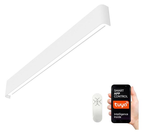 Immax NEO 07137-W - LED SMART Zatemnitvena svetilka LINEA LED/40W/230V + Daljinski upravljalnik 76 cm