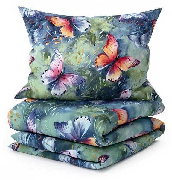 Posteljnina iz mikrovlaken COLORFUL BUTTERFLY, barvna Dimenzije posteljnine: 70 x 90 cm | 140 x 220 cm