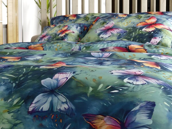 Posteljnina iz mikrovlaken COLORFUL BUTTERFLY, barvna Dimenzije posteljnine: 70 x 90 cm | 140 x 220 cm