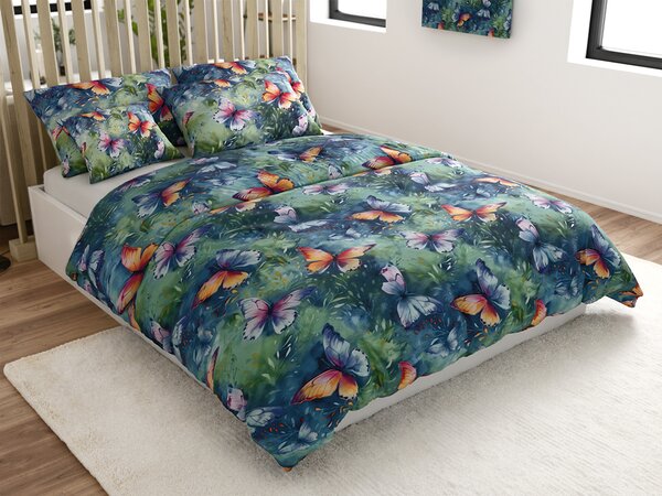 Posteljnina iz mikrovlaken COLORFUL BUTTERFLY, barvna Dimenzije posteljnine: 70 x 90 cm | 140 x 220 cm