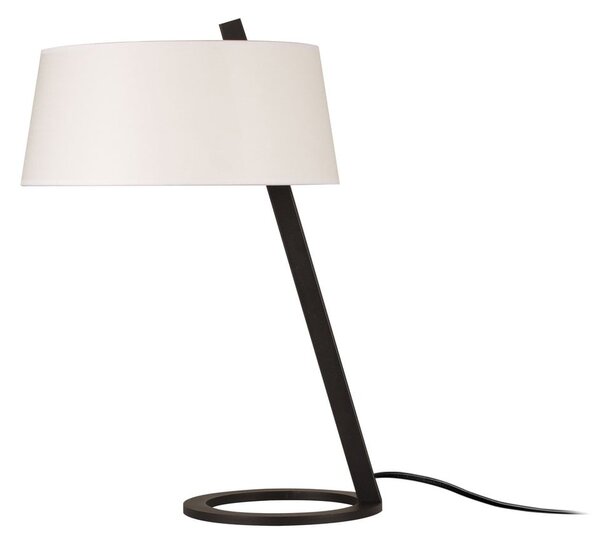 Bela/črna namizna svetilka (višina 55 cm) Salihini – Opviq lights