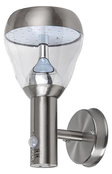 Rabalux - LED Zunanja stenska svetilka s senzorjem LED/8,5W/230V IP44