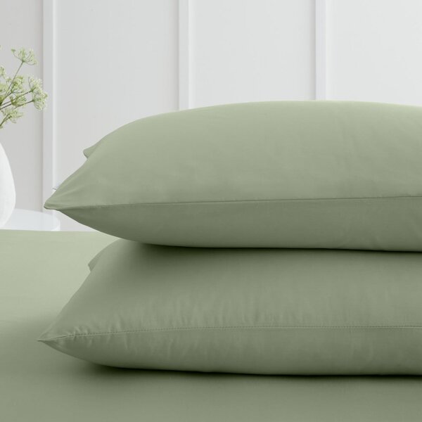 Prevleke za vzglavnik iz bombažnega perkala v kompletu 2 ks 50x75 cm Cotton Percale – Bianca