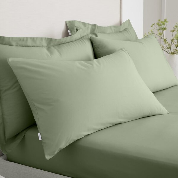 Prevleke za vzglavnik iz bombažnega perkala v kompletu 2 ks 50x75 cm Cotton Percale – Bianca