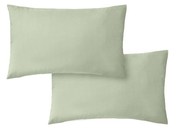 Prevleke za vzglavnik iz bombažnega perkala v kompletu 2 ks 50x75 cm Cotton Percale – Bianca
