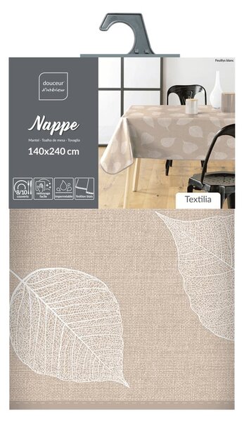 Povoščen namizni prt 140x240 cm Feuillys – douceur d'intérieur
