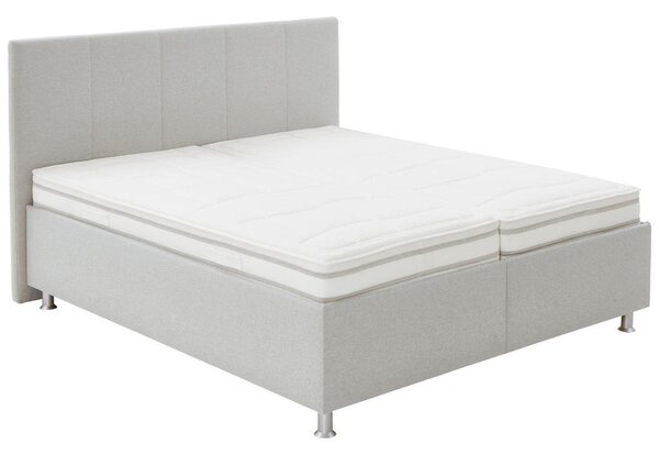 OBLAZINJENA POSTELJA 180 cm x 200 cm , tekstil bež