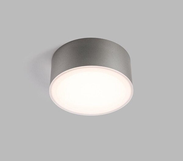 LED2 - LED Stropna svetilka BUTTON LED/17W/230V srebrna