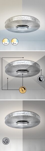 Rabalux - LED Zatemnitvena stropna svetilka LED/36W/230V + Daljinski upravljalnik 3000-6000K