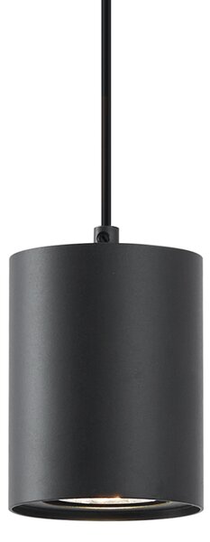 Sodobna črna viseča svetilka za 1-fazni sistem tirnic GU10 70 mm - Iconic Holt