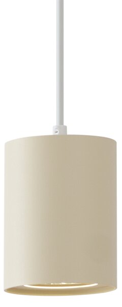 Moderna viseča svetilka bež z belo za enofazni sistem tirnic GU10 70mm - Iconic Holt