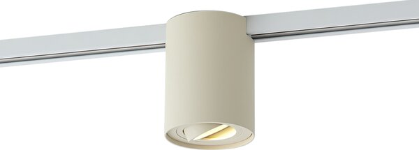 Sodobna bež reflektor za 1-fazni sistem tirnic - Iconic Rondoo Up