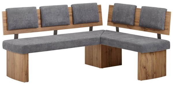 KOTNA KLOP, tekstil, leseni material siva, barve hrasta