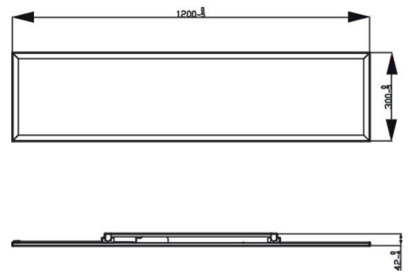 Philips - LED Zatemnitvena stropna svetilka SLIM SCENE SWITCH LED/36W/230V 2700K