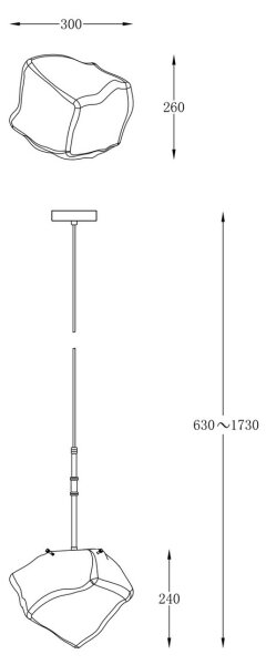 Zuma Line P0488-01M-SEAC - Lestenec na vrvici ROCK 1xE27/40W/230V