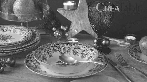 Creatable Jedilni Servis Chistmas, 12-Delni
