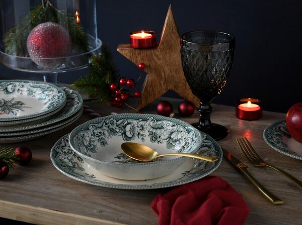 Creatable Jedilni Servis Chistmas, 12-Delni