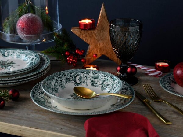 Creatable Jedilni Servis Chistmas, 12-Delni
