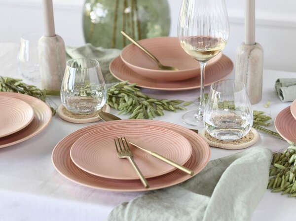 Creatable Jedilni Servis Catania Peach, 12-Delni