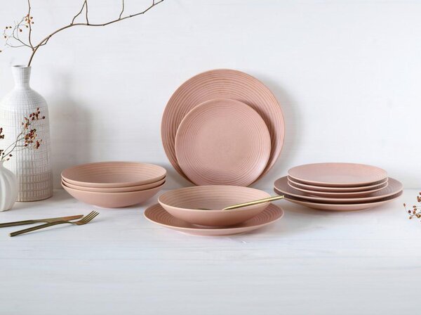 Creatable Jedilni Servis Catania Peach, 12-Delni
