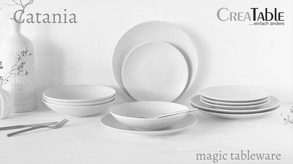 Creatable Jedilni Servis Catania Peach, 12-Delni