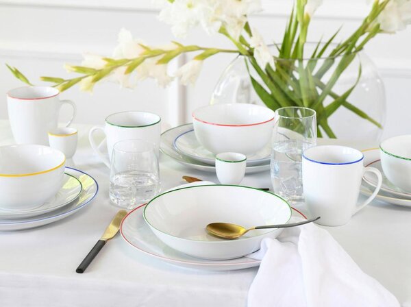 Creatable Kombinirani Servis Luna Color Line, 16-Delni