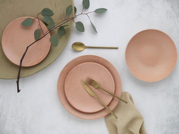 Creatable Jedilni Servis Catania Peach, 12-Delni