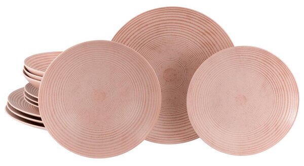 Creatable Jedilni Servis Catania Peach, 12-Delni