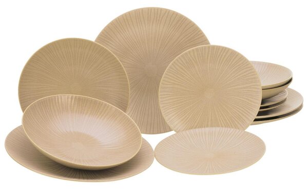 Creatable Kombinirani Servis Vesuvio Sand, 12-Delni