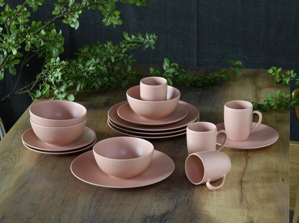 Creatable Kombinirani Servis Soft Touch Peach, 16-Delni