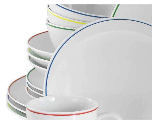 Creatable Kombinirani Servis Luna Color Line, 20-Delni